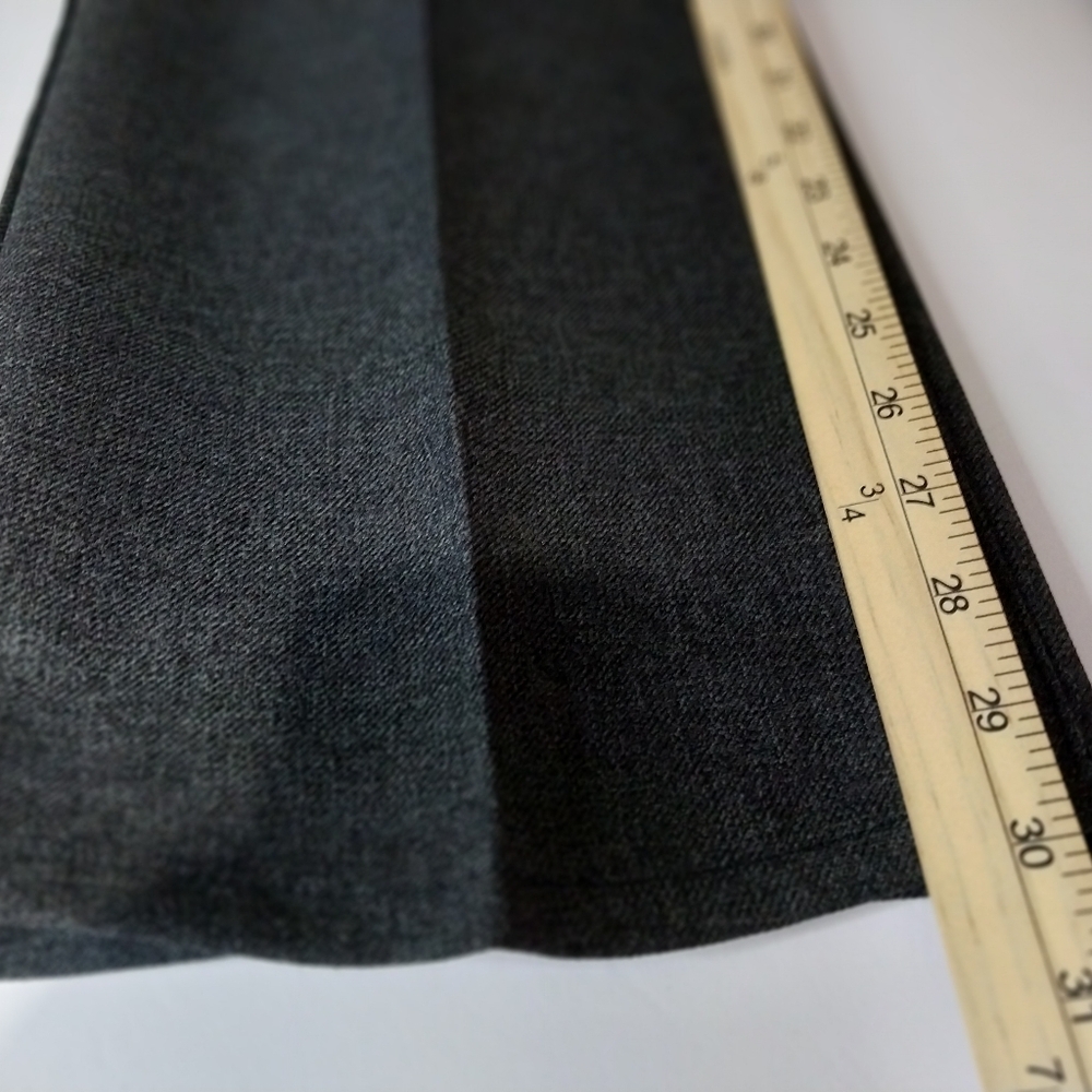 WRANGLER Mens Pants Formal , Casual. Polyester 36 sz. Gray Long 42" - Picture 8 of 10